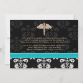 ブルーナース卒業発表招待状 招待状 (裏面)