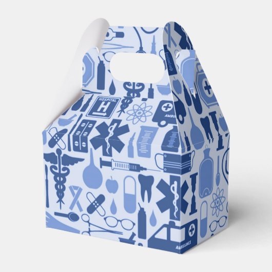 ブルーナース鑑賞医学校卒業 フェイバーボックス (正面サイド)