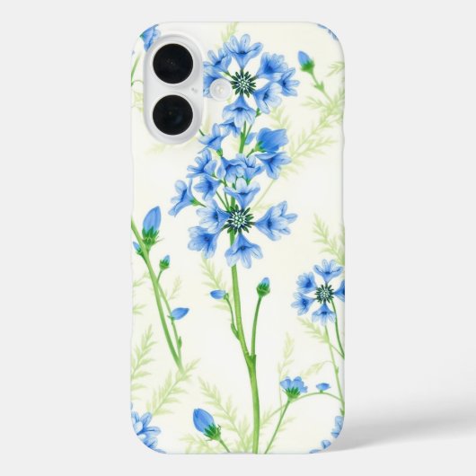 ブルーニゲラ Case-Mate iPhoneケース (裏面)