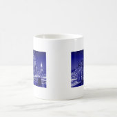 ブルーニューヨークシティナイト コーヒーマグカップ (中央)
