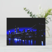 ブルーニューヨークシティ招待状 招待状 (スタンド正面)