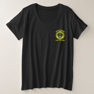 ブルーネイビーいかり航海のキャプテンボートサマー プラスサイズTシャツ