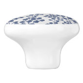 ブルーネイビーボタニカル セラミックノブ (側面)