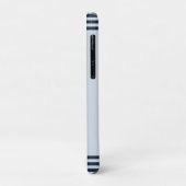 ブルーネイビー航海のいかりヨットクラブボートセーリング Case-Mate iPhoneケース (裏面/左)