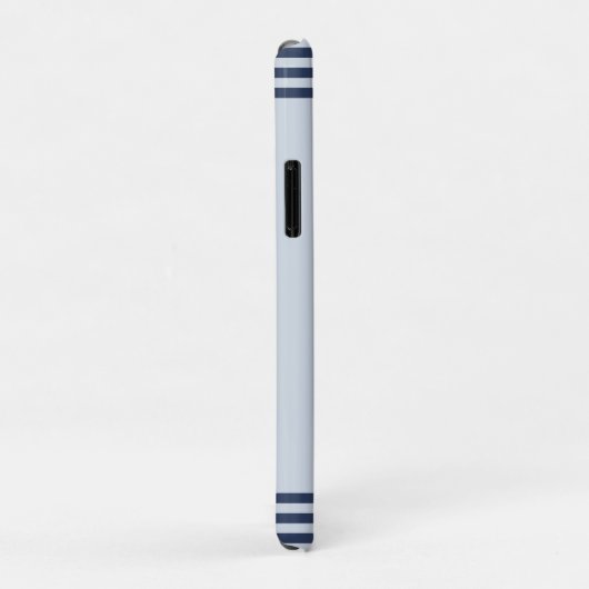 ブルーネイビー航海のいかりヨットクラブボートチームナム Case-Mate iPhoneケース (裏面/右)