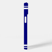 ブルーネイビー航海のいかりヨットクラブボートマリーナ Case-Mate iPhoneケース (裏面 / 右)