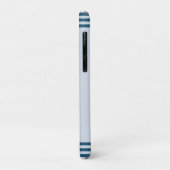 ブルーネイビー航海のいかりヨットクラブボートレトロNa Case-Mate iPhoneケース (裏面/左)