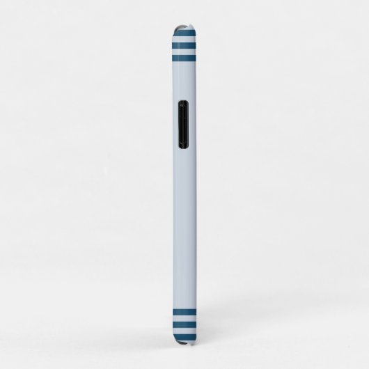 ブルーネイビー航海のいかりヨットクラブボートレトロNa Case-Mate iPhoneケース (裏面/右)