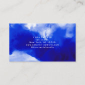 ブルーネオンスキンケア脚本 名刺 (裏面)