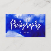 ブルーネオンフォトグラファー撮影スクリプト 名刺 (正面)