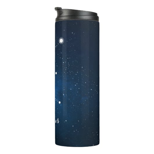ブルーネブラアクエリアス〔占星術の〕十二宮図標識 タンブラー (回転右)