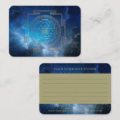 ブルーネブラスリヤントラ – 名刺 (正面/裏面)