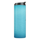 ブルーネームパーソナライズされたサーマルタンブラー タンブラー (回転左)