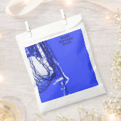 ブルーネ10代のはっきりしたットとバレーボール競技 フェイバーバッグ (クリップ留めされた状態)