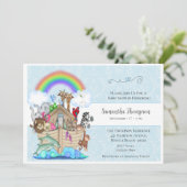 ブルーノアズアークベビーシャワー招待状 招待状 (スタンド正面)