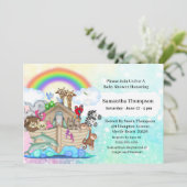 ブルーノアズアークベビーシャワー招待状 招待状 (スタンド正面)