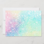 ブルーノアズアークベビーシャワー招待状 招待状 (裏面)