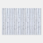 ブルーノッティ材の3色 ラッピングペーパーシート (正面3)