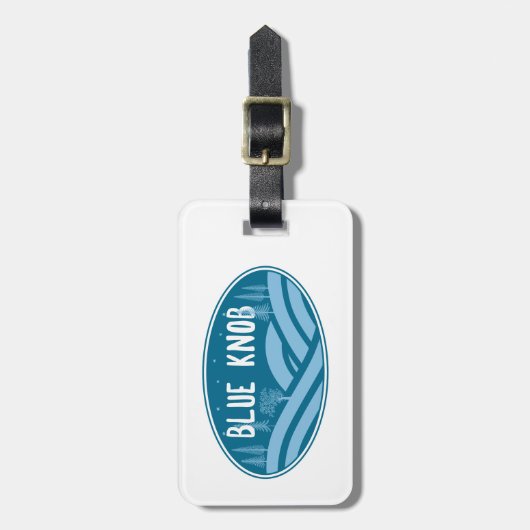 ブルーノブペンシルバニアアウトドア ラゲッジタグ (正面縦)