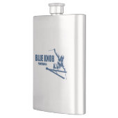 ブルーノブペンシルバニアスキーヤー フラスク (左)