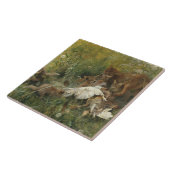 ブルーノリジェフォスアザキツネファミリー タイル (側面)