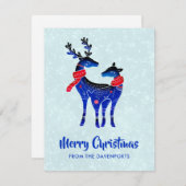 ブルーノルディッククリスマスツリートペア シーズンカード (正面/裏面)