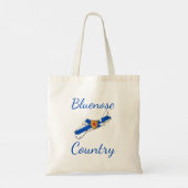 ブルーノースカントリーイーストコーストノバスコシアTシャツ トートバッグ (裏面)