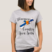 ブルーノース地方ノバスコシアシャツ Tシャツ (正面)