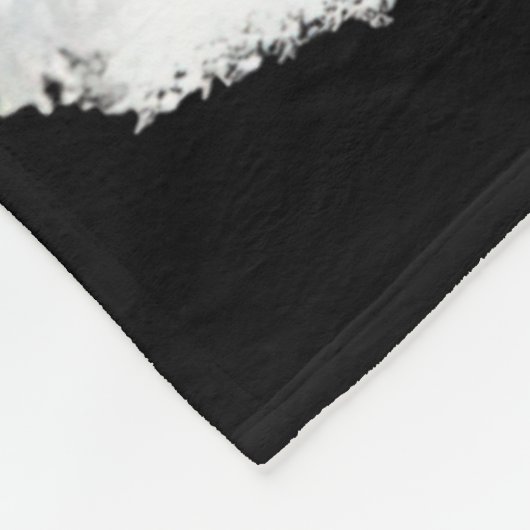 ブルーノーズピットブルサンタドッグクリスマス雪だるまクリスマス フリースブランケット (角)