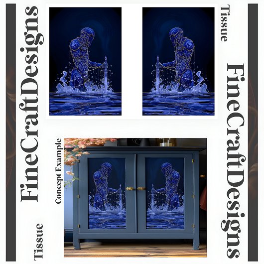 ブルーノーブルナイトとソードデコpage R&L 150 薄葉紙