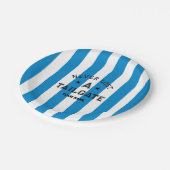 ブルーノー失ったトのカスタム試合の日 ペーパープレート (アングル)