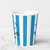 ブルーノー失ったトのカスタム試合の日 紙コップ (右)
