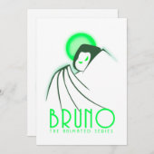 ブルーノ - アニメシリーズ 招待状 (正面/裏面)