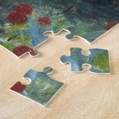 ブルーノ・リレジェフォスさくらんぼ・ツリーのスズメ ジグソーパズル (側面)