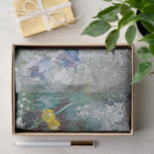 ブルーノ・リレジェフォス州ツバメとフラワーフィールド 薄葉紙 (ギフト)