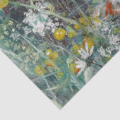 ブルーノ・リレジェフォス州ツバメとフラワーフィールド 薄葉紙 (詳細)