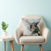 ブルーノ・リレジェフォス雪の鳥 クッション (椅子)