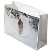 ブルーノ・リレジェフォス・ウィンターヘア ラージペーパーバッグ (裏面アングル)