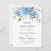 ブルーハイエレガントジゲアフローラ結婚ズ セーブザデート (正面)