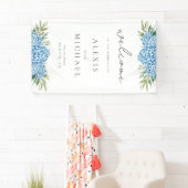 ブルーハイエレガントジゲアフローラ結婚ズ 横断幕 (インサイチュ)