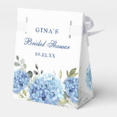 ブルーハイエレガントジゲアユーカリブライダルシャワー フェイバーボックス (裏面サイド)