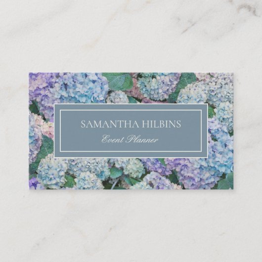 ブルーハイエレガントダゲアグレープロフェッショナル 名刺 (正面)