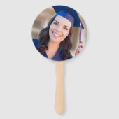 ブルーハイスクールのマーチングバンドのカスタマイズ ハンドファン (裏面)