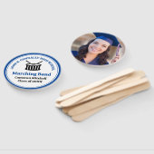 ブルーハイスクールのマーチングバンドのカスタマイズ ハンドファン (組立なし)