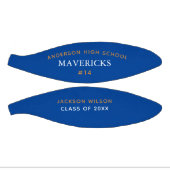 ブルーハイスクールチーム選手のカスタム卒業 ミニバスケットボール (パネル)