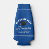 ブルーハイスクール懇親会パーソナライズされたパーティー ボトルクーラー (正面)