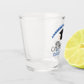 ブルーハイスクール懇親会パーティーカスタム卒業生 ショットグラス (左)