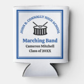 ブルーハイスクール・マーチングバンド卒業式パーティー 缶クーラー (正面)