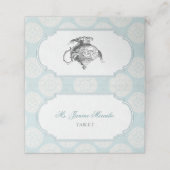 ブルーハイビクトリアンティーパーティー プレイスカード (外部開封)