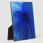 ブルーハイビスカスフラワー フォトプラーク (側面)